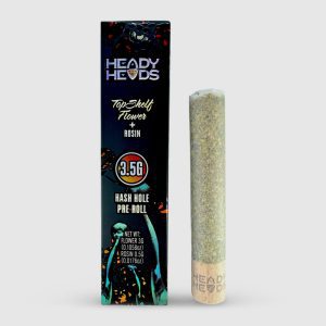 Heady Heads Hashholes - (3g Flower -0.5g hash Rosin) - 3.5g